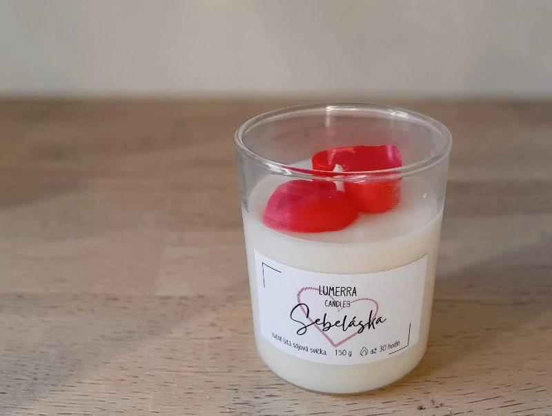Rituální sójová svíčka Sebeláska